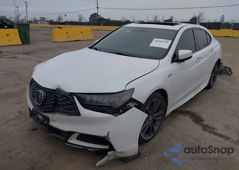 2019 Acura Tlx Tech A-Spec Pkgs from USA, damaged, VIN 19UUB3F66KA001760